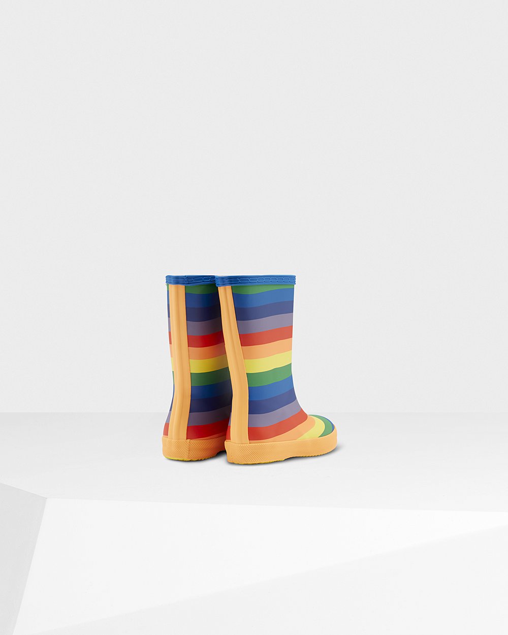 Kids Hunter Original First Classic Rainbow | Rain Boots Multicolor | NZ-31745-ZBUN